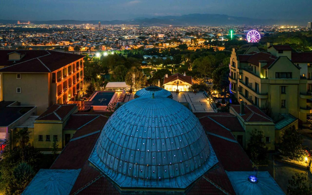Hotel Celik Palas Convention Center & Thermal Spa Bursa Exteriér fotografie The dome of the university library
