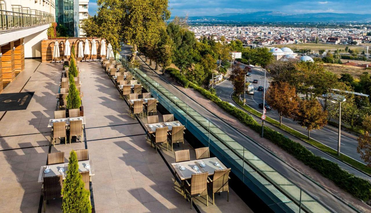 Hotel Celik Palas Convention Center & Thermal Spa Bursa Exteriér fotografie The Terrace