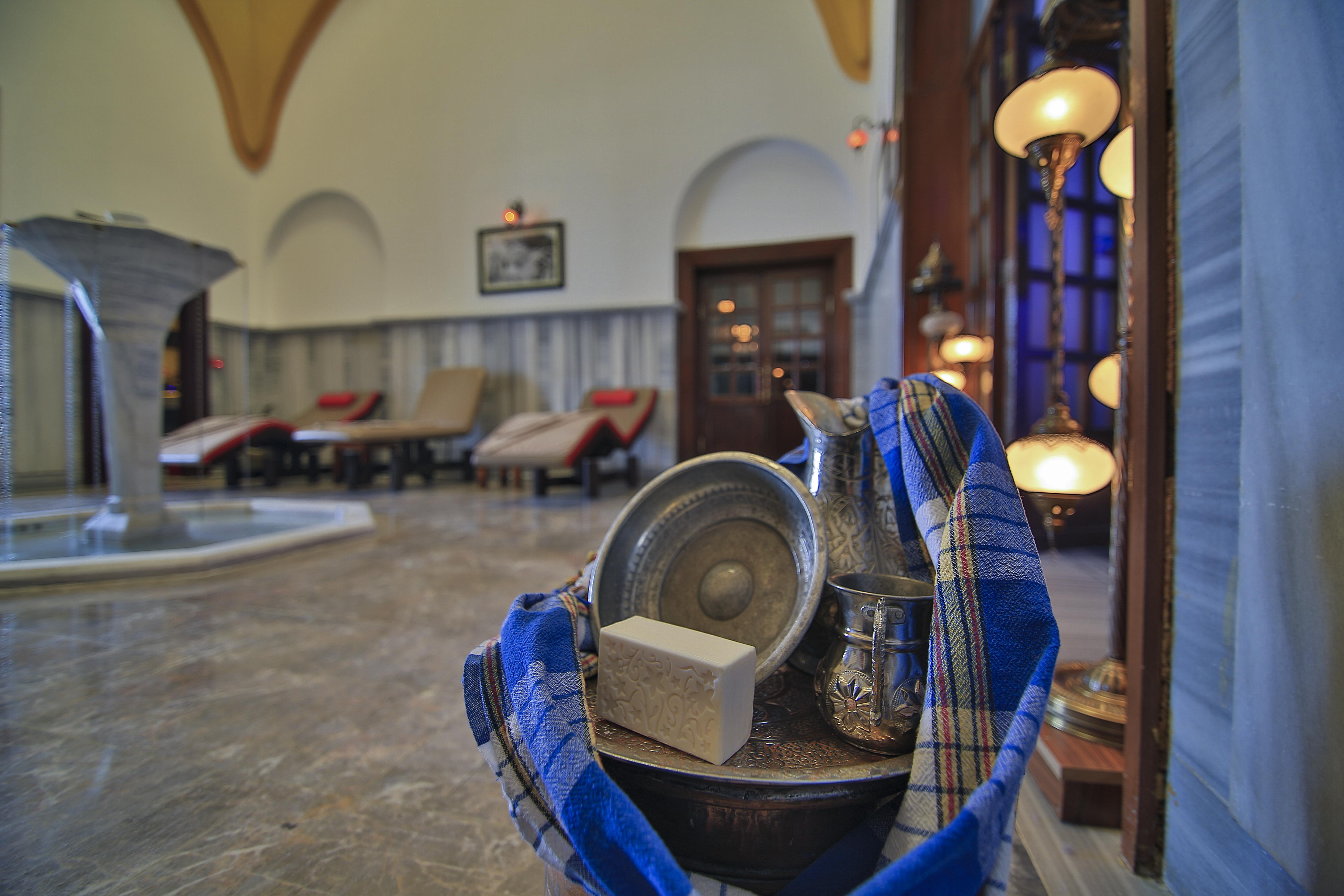 Hotel Celik Palas Convention Center & Thermal Spa Bursa Exteriér fotografie Turkish bath